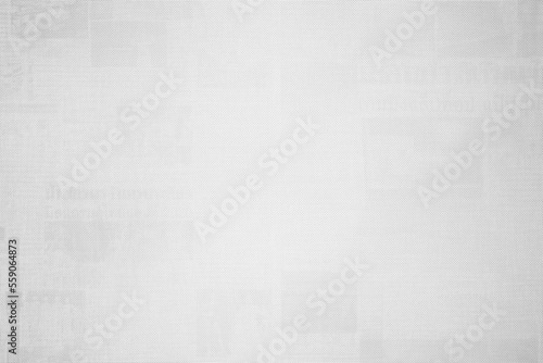 White Stained Old Newspaper on Wall Background Suitable for Background, Backdrop, Template, and Scrapbook.