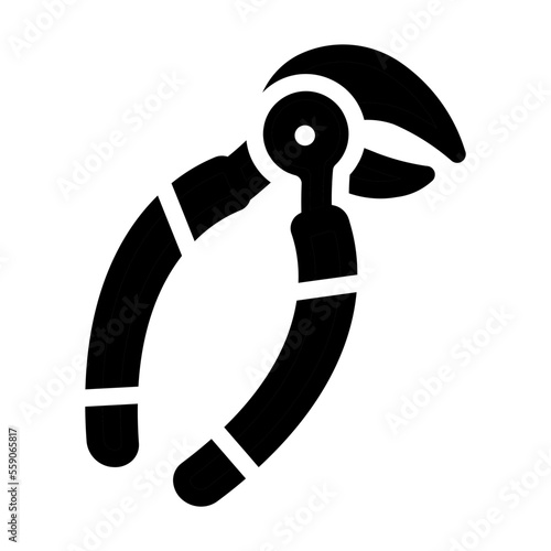 Dental nippers icon
