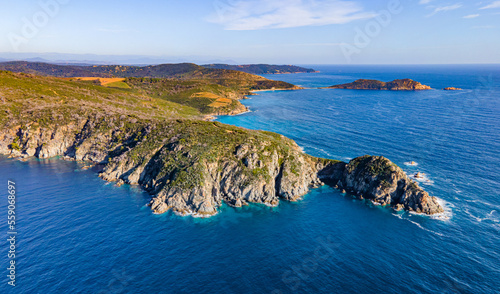 Le mythique  Cap Lardier  à La Croix-Valmer dans le Golfe de Saint-Tropez.