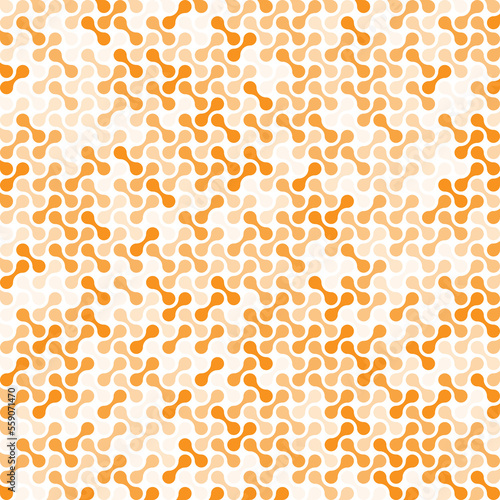 seamless metaball brown color background pattern