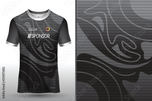 Sports jersey design for sublimation