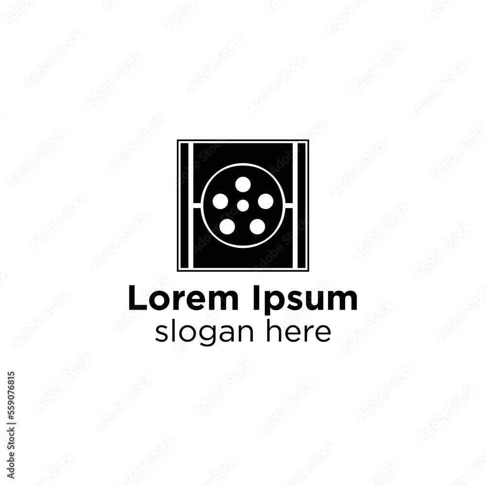 cinema film logo vector, film logo inspiration cinema film logo vector, film logo inspiration