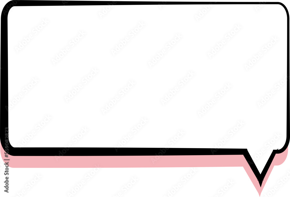 Obraz premium white speech bubble, quotes box, text box, frame talk, chat box, conversation bubble decoration