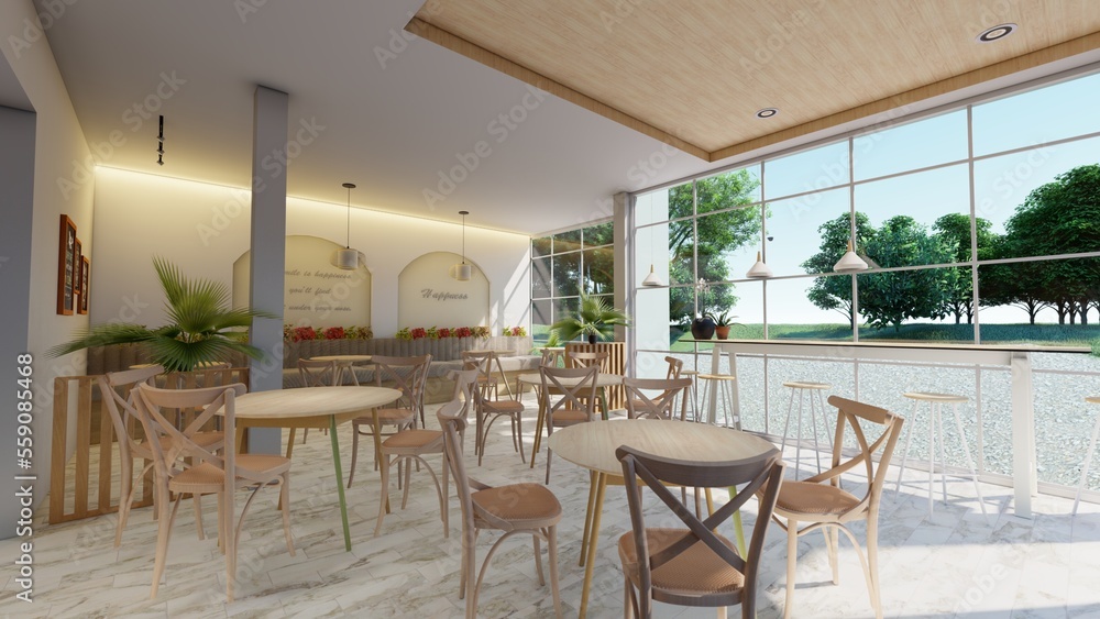 Obraz premium Architect decorative artwork interior