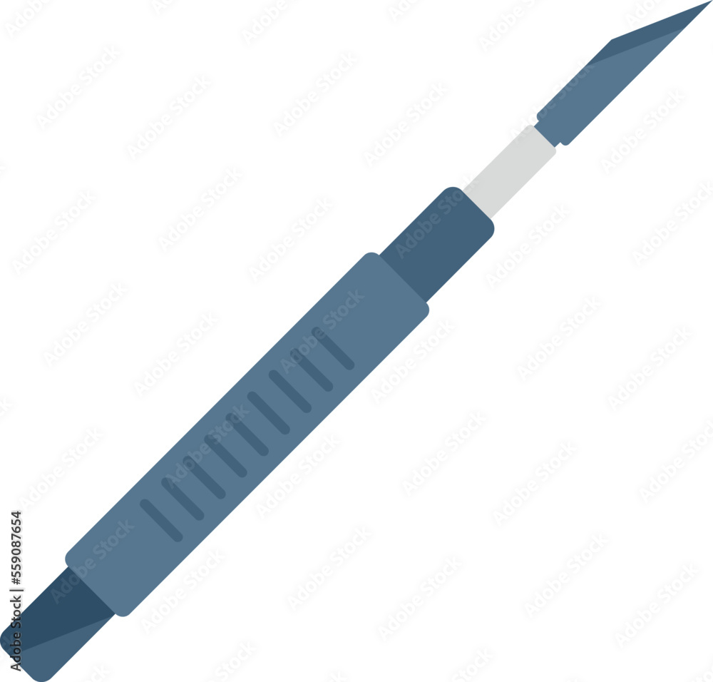 Tablet repair scalpel icon flat vector. Smartphone repair. Fix service isolated Tablet repair scalpel icon flat vector. Smartphone repair. Fix service isolated
