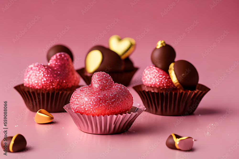 Celebrate Your Love with These Irresistible Valentine's Day Chocolates Generative AI