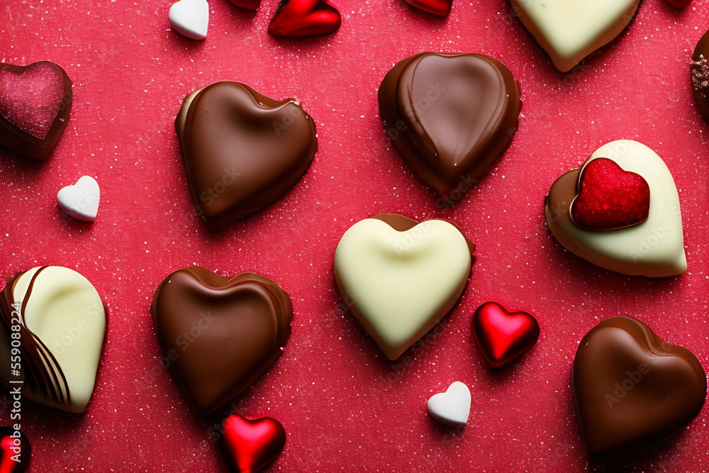 Indulge in Love: Delicious Chocolates for a Sweet and Romantic Valentine's Day Treat Generative AI
