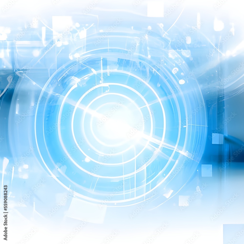 Obraz premium Abstract technology background. Generative AI. 