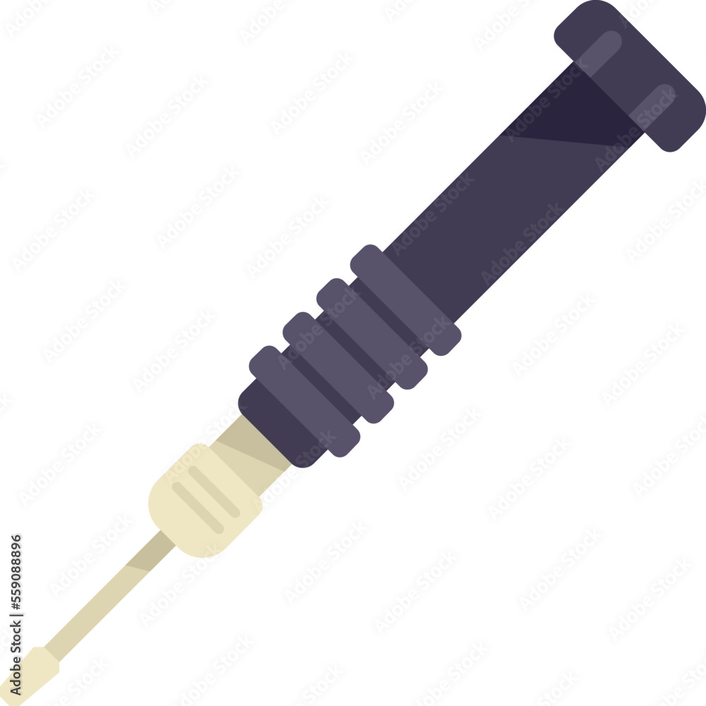 Phone screwdriver icon flat vector. Mobile broken. Computer tablet isolated Phone screwdriver icon flat vector. Mobile broken. Computer tablet isolated