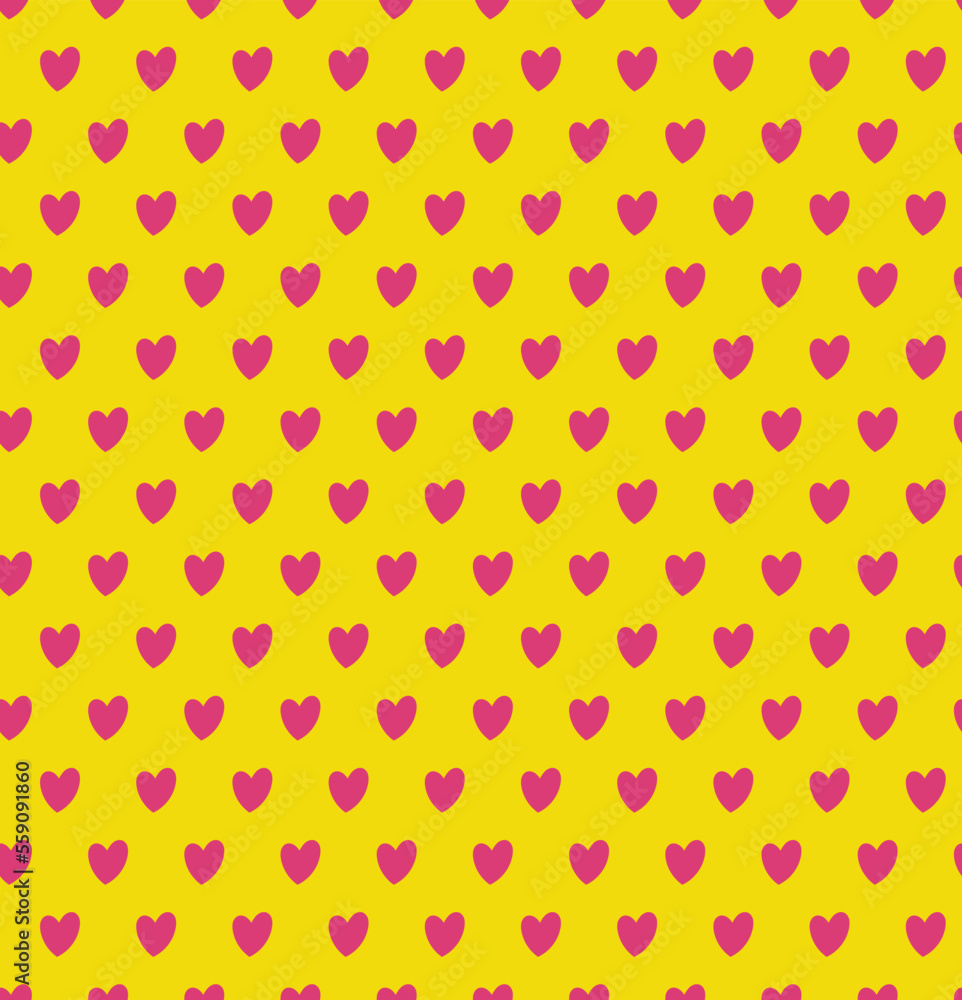 Heart seamless decorative pattern design Heart seamless decorative pattern design