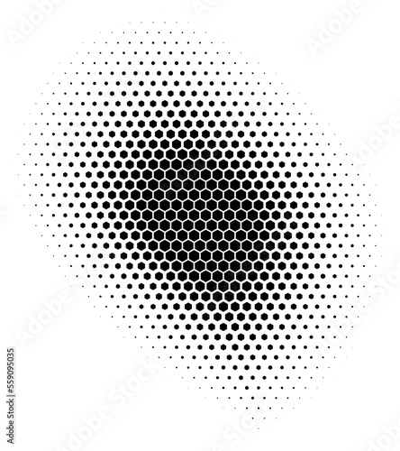 Hexagonal shape background