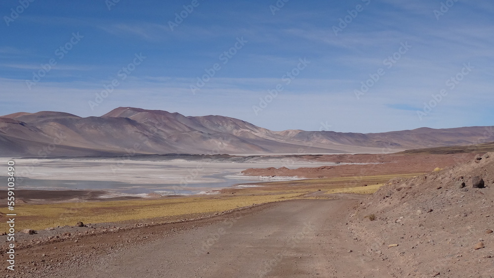Paisagem Deserto do Atacama Chile -Landscape Atacama Desert Chile