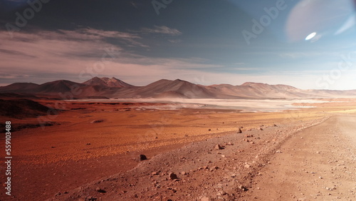 Paisagem Deserto do Atacama Chile -Landscape Atacama Desert Chile