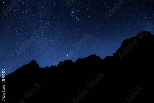Subtle Stars Above Boca Tauce, Teide National Park