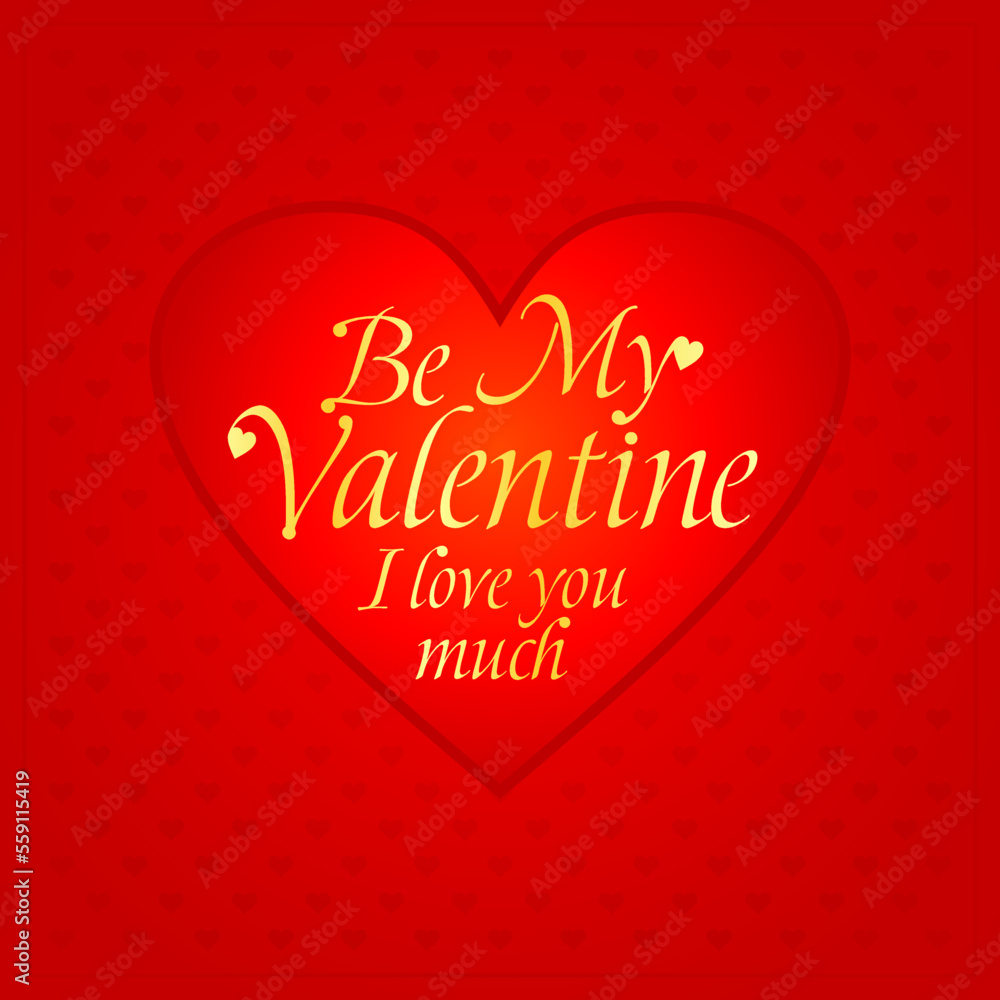 Valentines day banner. By my Valentine i love you much Valentines day banner. By my Valentine i love you much