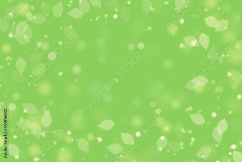 Green Nature Blurred Background. Spring banner