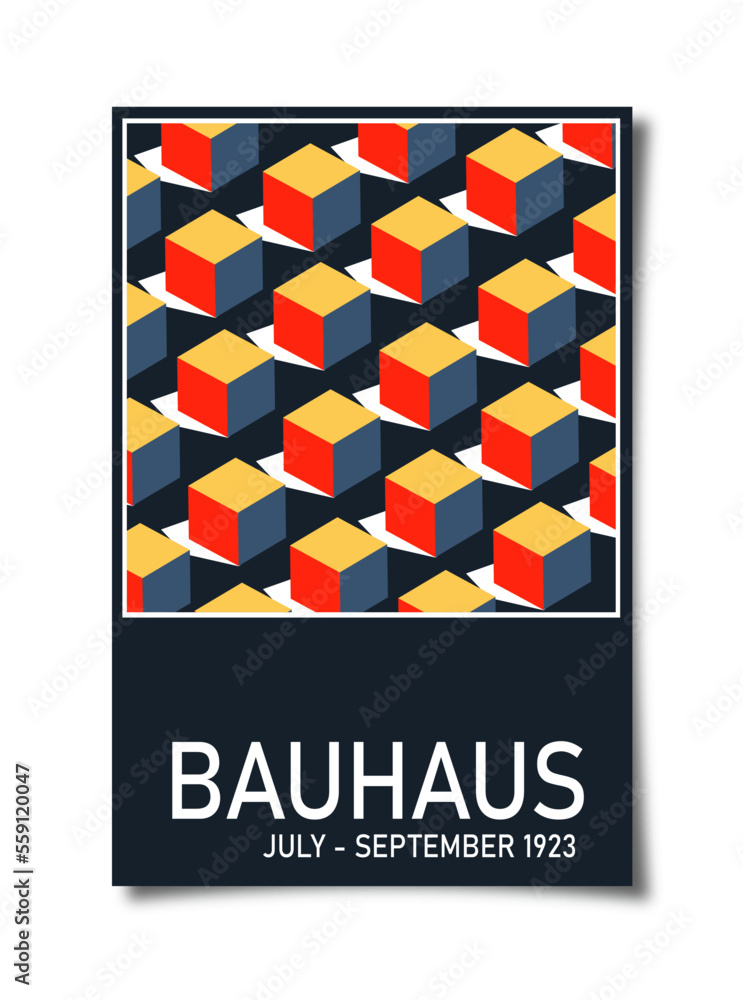 Geometric poster. Bauhaus cover templates with abstract geometry. Retro architecture minimal shapes, forms, lines and eye design vector set. Magazine, journal or album creative art cover Geometric poster. Bauhaus cover templates with abstract geometry. Retro architecture minimal shapes, forms, lines and eye design vector set. Magazine, journal or album creative art cover