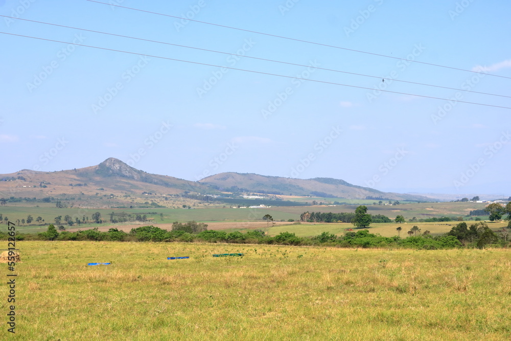 a landscape scene in Swaziland kingdom of Eswatini