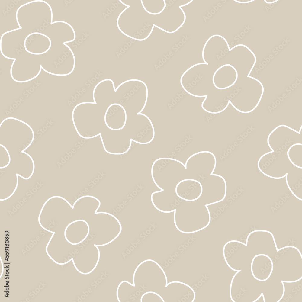 Floral Seamless Pattern Design Background Floral Seamless Pattern Design Background