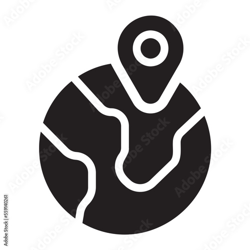 citizenship glyph icon
