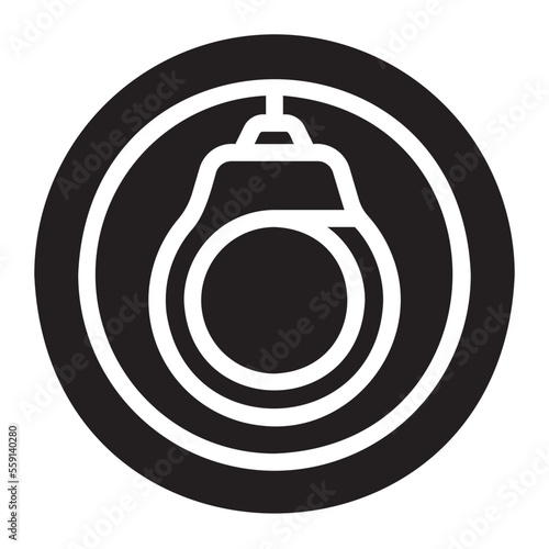 deported glyph icon