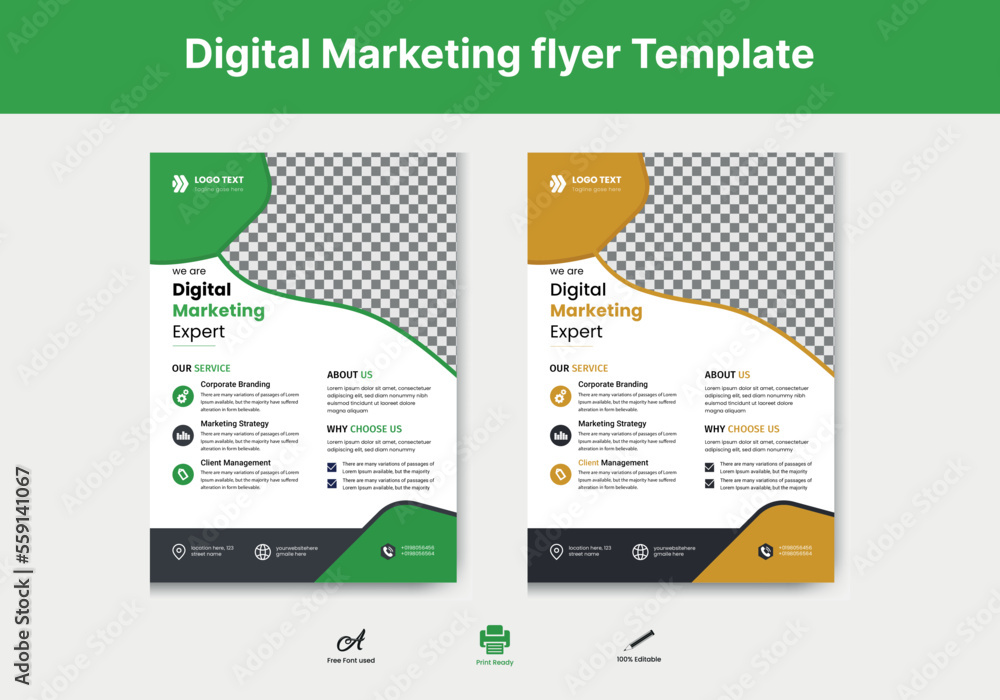Digital Marketing Flyer Template Digital Marketing Flyer Template