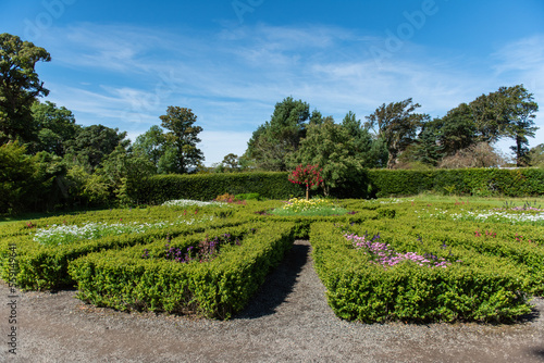 Obraz na płótnie Dunvegan Castle & Gardens w salonie