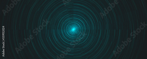 blue energy light circle swirl background