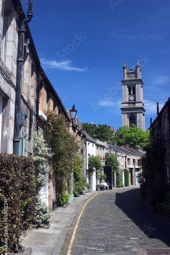 Circus Lane, Stockbridge, Edinburgh. photo