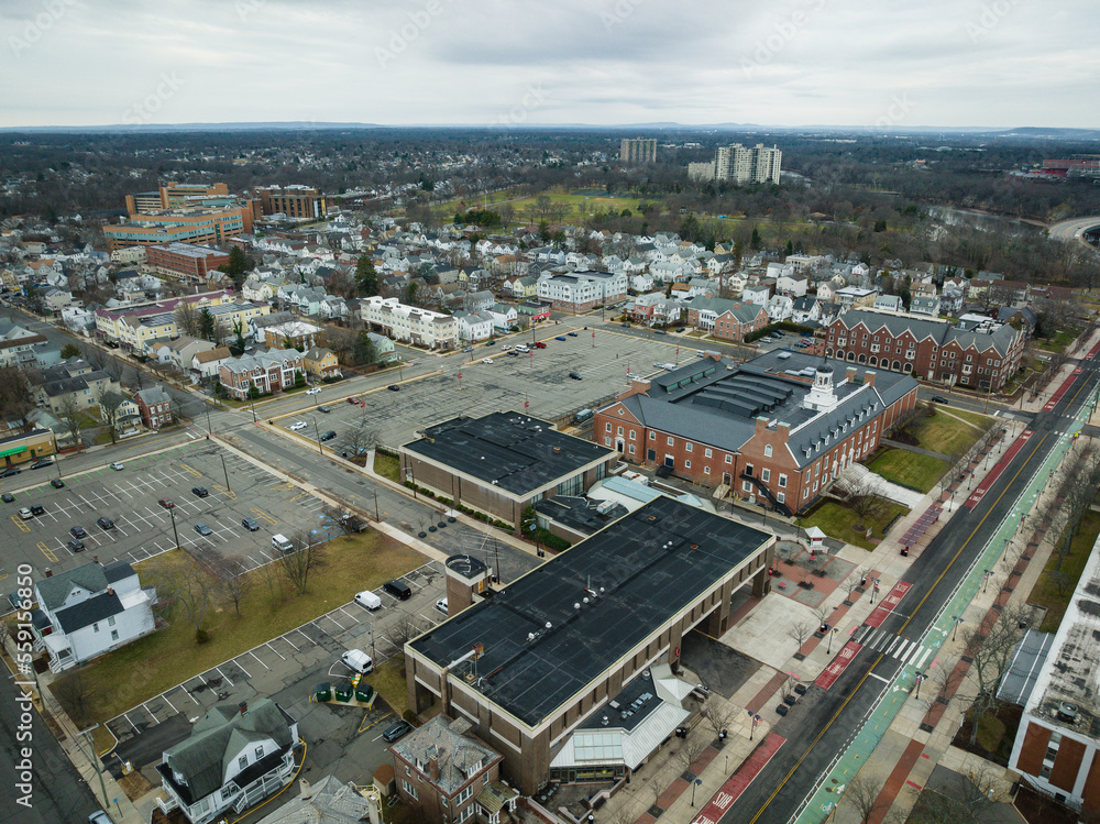 Aerial Drone of Rutgers New Brunswick Aerial Drone of Rutgers New Brunswick