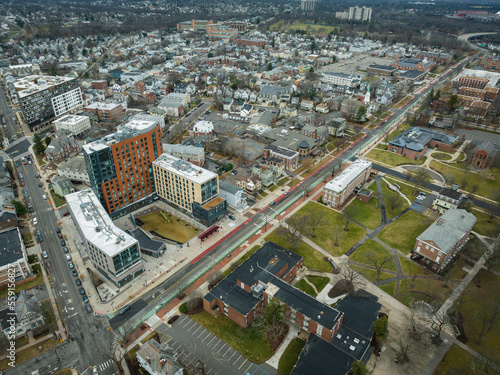 Aerial Drone of Rutgers New Brunswick