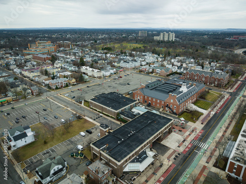 Aerial Drone of Rutgers New Brunswick