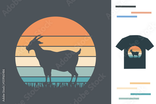 Goat lover t shirt design