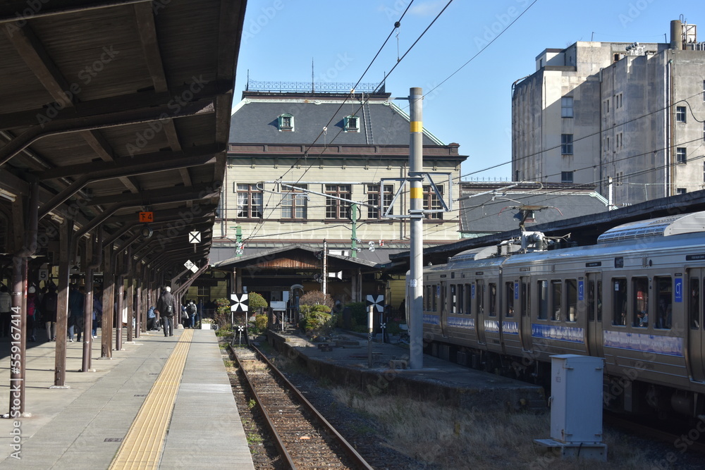 Obraz premium 終着駅