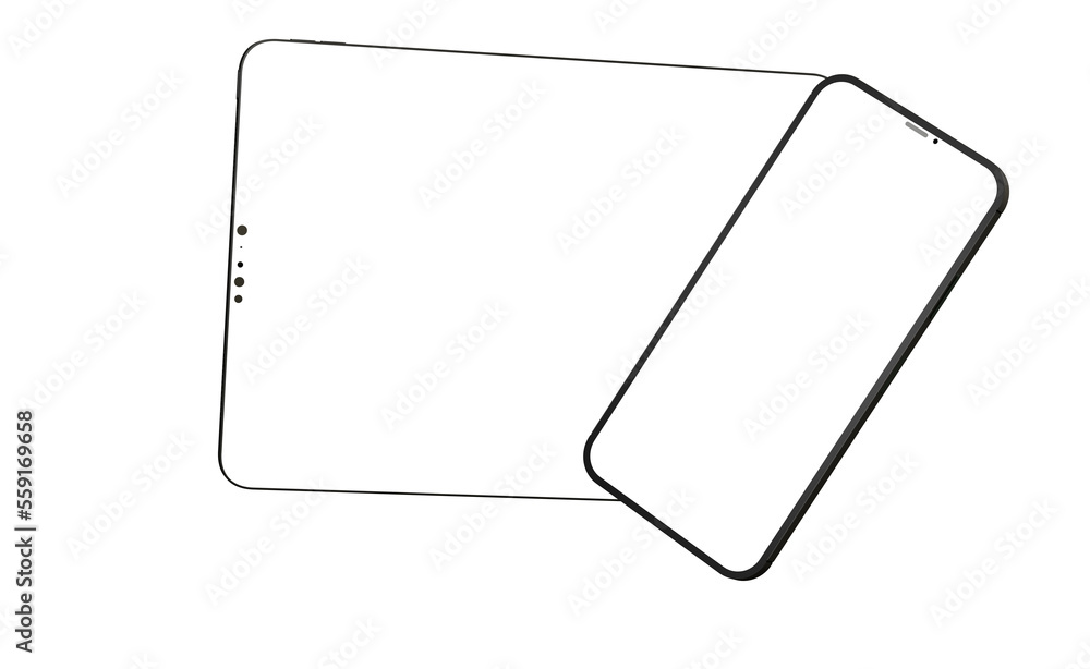 tablet pc - Modern black tablet computer isolated on white background. tablet pc - Modern black tablet computer isolated on white background.