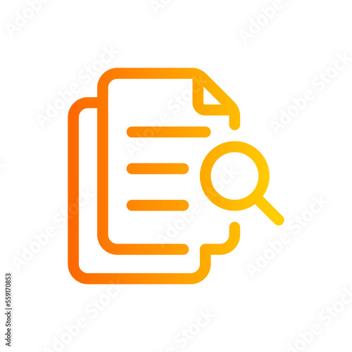 research gradient icon