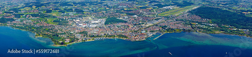 Friedrichshafen und die Bodensee Schifffahrt - Panorama