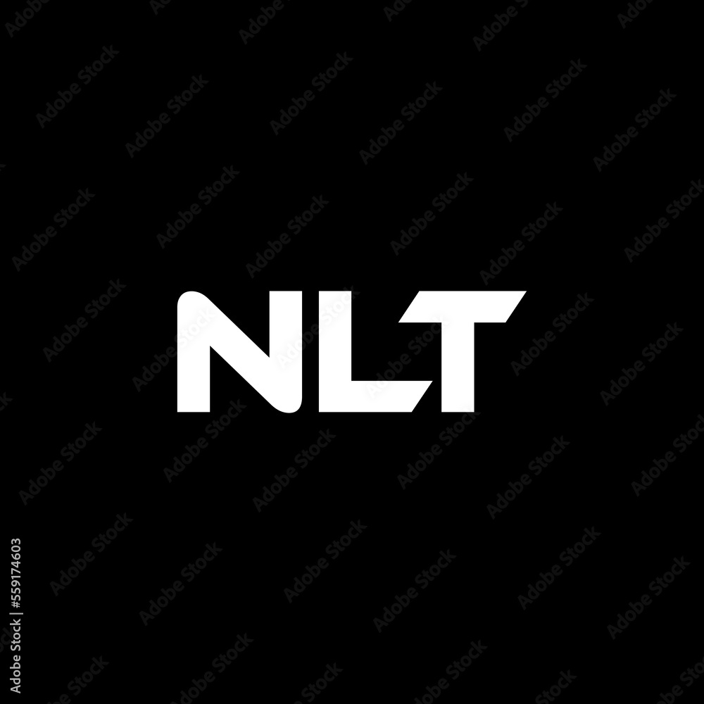 NLT letter logo design with black background in illustrator, vector logo modern alphabet font overlap style. calligraphy designs for logo, Poster, Invitation, etc. NLT letter logo design with black background in illustrator, vector logo modern alphabet font overlap style. calligraphy designs for logo, Poster, Invitation, etc.