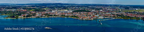Friedrichshafen und die Bodensee Schifffahrt - Panorama © Harald Tedesco