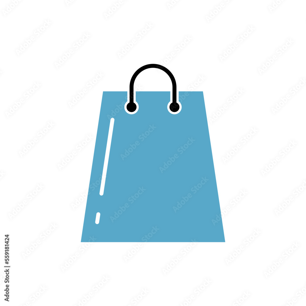 Shopping Bag Paper Bag Icon Vector Template Shopping Bag Paper Bag Icon Vector Template