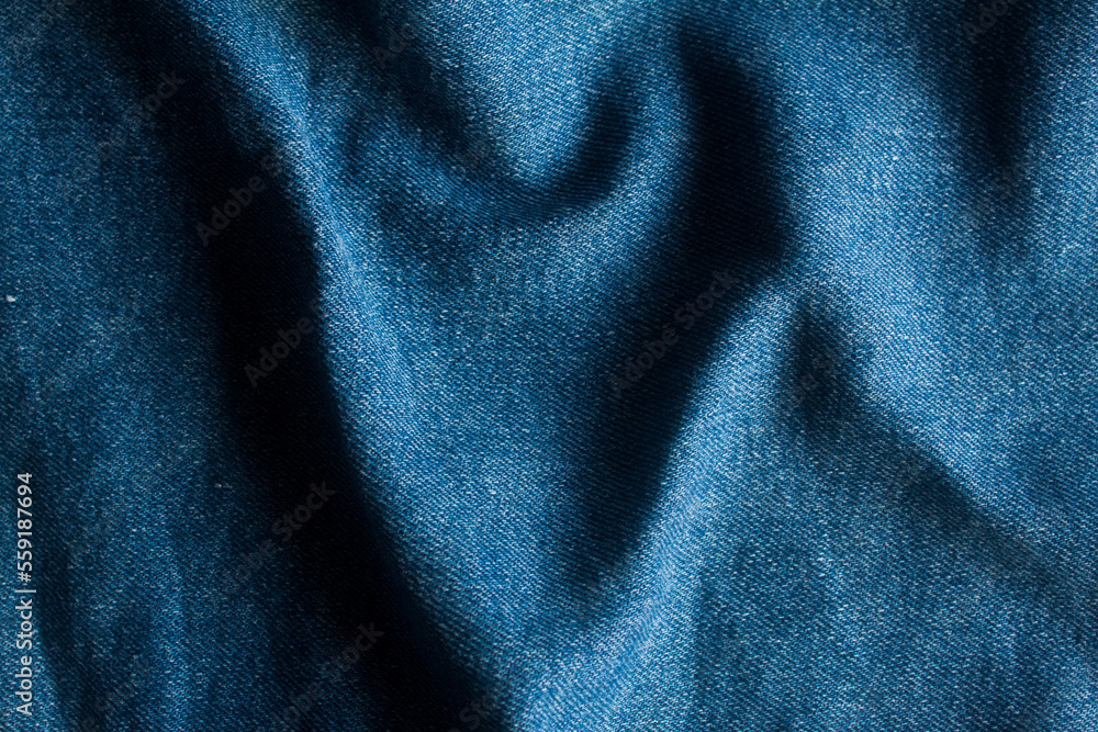 Fototapeta premium blue fabric texture