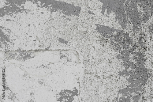 Old and Weathered Concrete Wall: A Distressed and Dirty Surface for Decoration