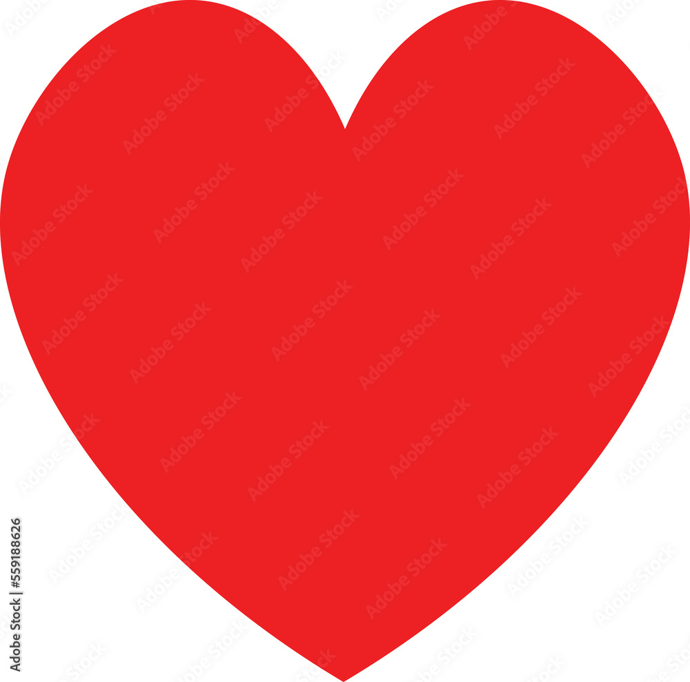 Red heart png, red heart design icon flat Red heart png, red heart design icon flat