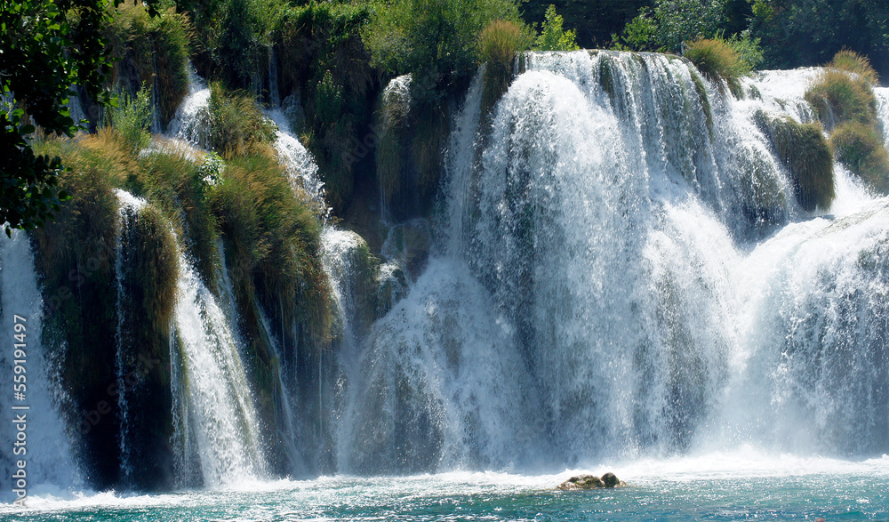 Waterfalls in Krka National Park, Croatia Waterfalls in Krka National Park, Croatia