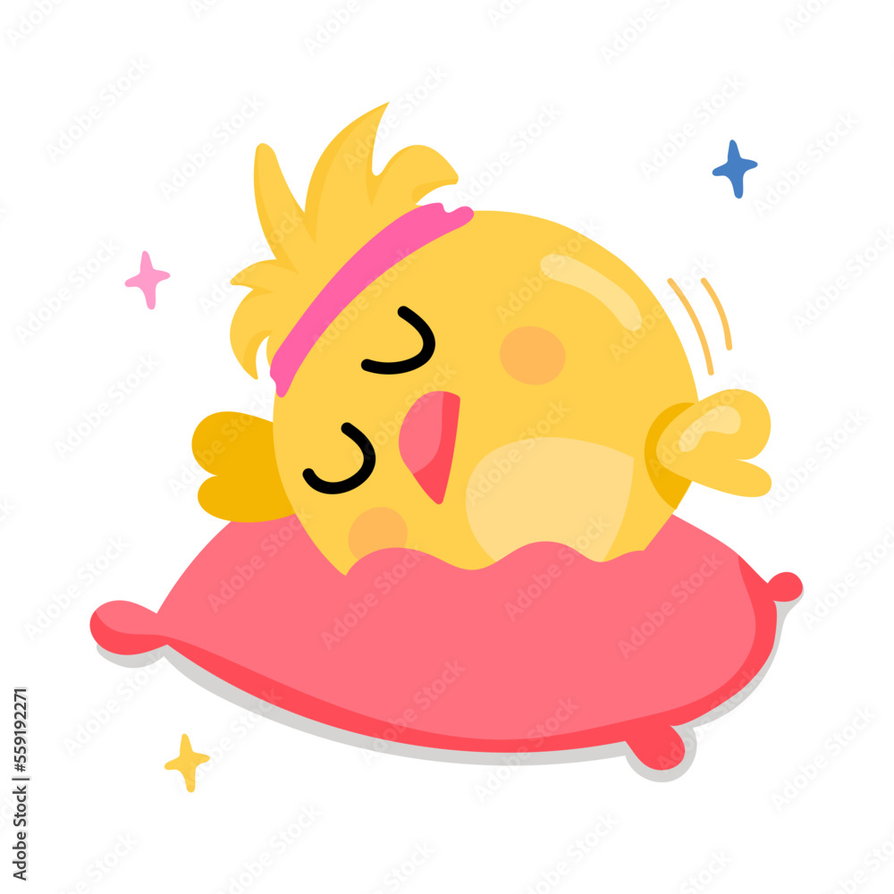 Sleepy Chick Sleepy Chick