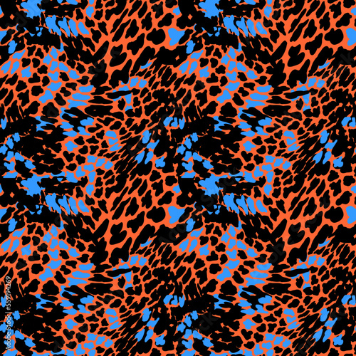 Seamless pattern. Modern stylish texture. Endless abstract mesh. Hand drawn background.
