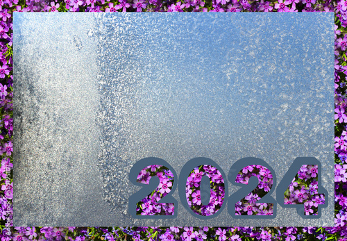 On the frozen glass, the voluminous numbers 