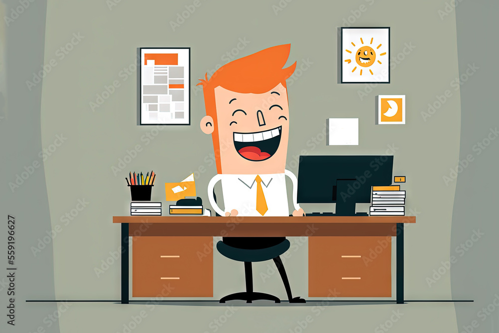 Office workers or business people. Working Office workers or business people. Working