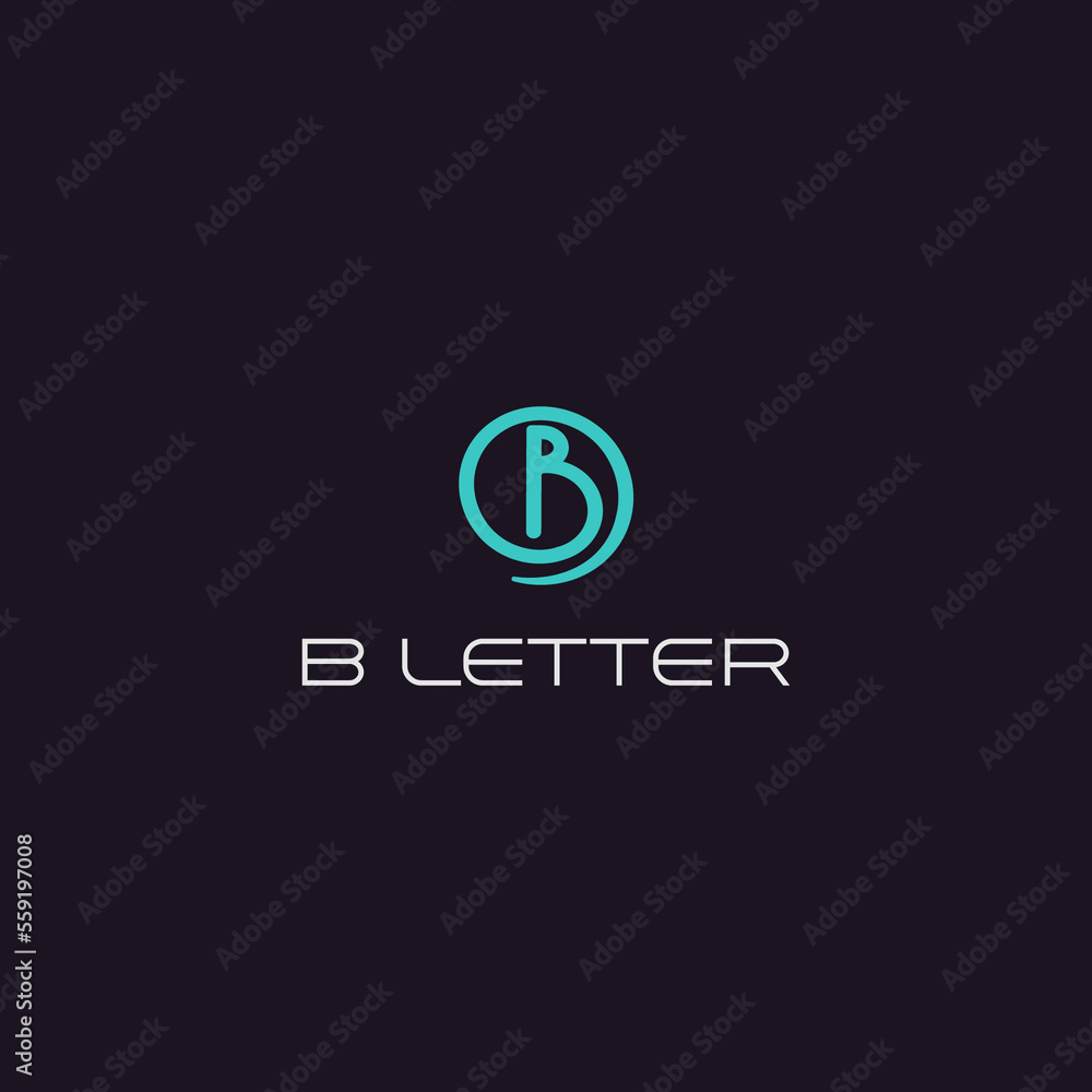 Modern and creative B-letter logo. Letter B logo icon design template Modern and creative B-letter logo. Letter B logo icon design template
