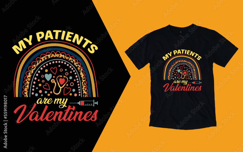My Patients Are My Valentines T shirt, Nurse Valentine's Day T shirt My Patients Are My Valentines T shirt, Nurse Valentine's Day T shirt
